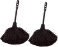 2pcs Household Handheld Duster Reusable Cleaning Tools with Non-Slip Ergonomic Handle for Home Car Office and Kitchen