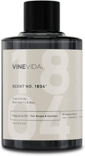 VINEVIDA [16oz] Black, Berry & Bay Fragrance Oil for Candle Making - Natural Candle Oil Scents - Soap Making Essential Oil - Made in USA