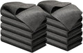 Thickened Magic Cleaning Cloth, 2026 New Streak Free Reusable Microfiber Rag, Multipurpose Miracle Rags Absorbent Microfiber Cleaning Cloth for Kitchen, Window and Car Glass (5, 12x12in) (10, 8x12in)