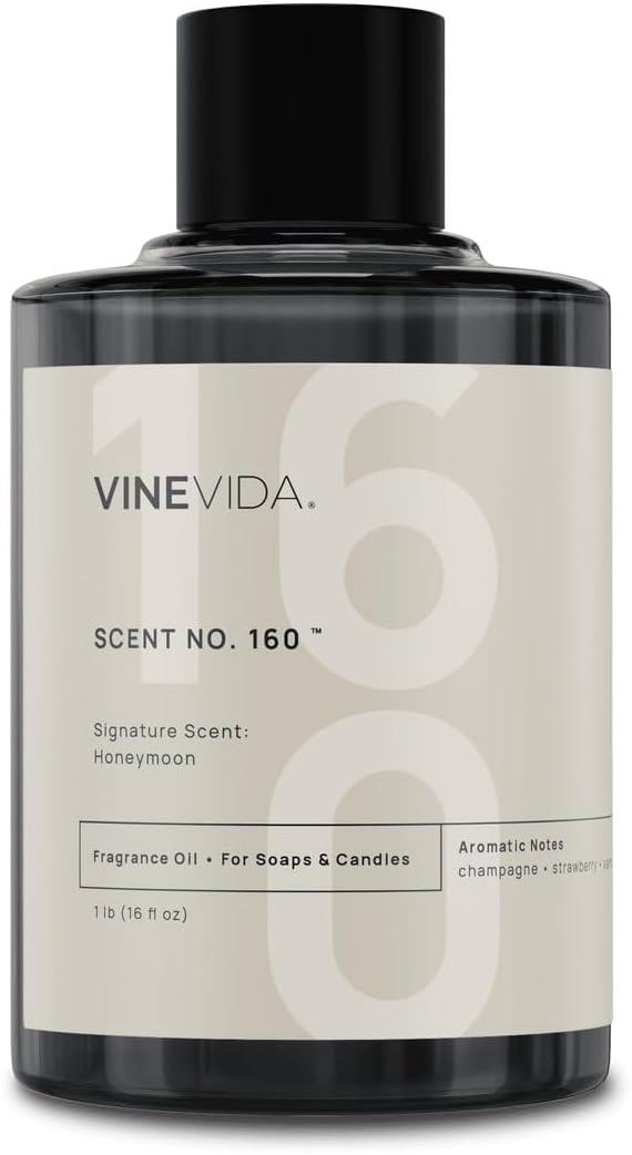VINEVIDA [16 oz] Honeymoon; Fragrance Oil for Candle Making and Soap Making - Premium Candle Scents for Soy Candles