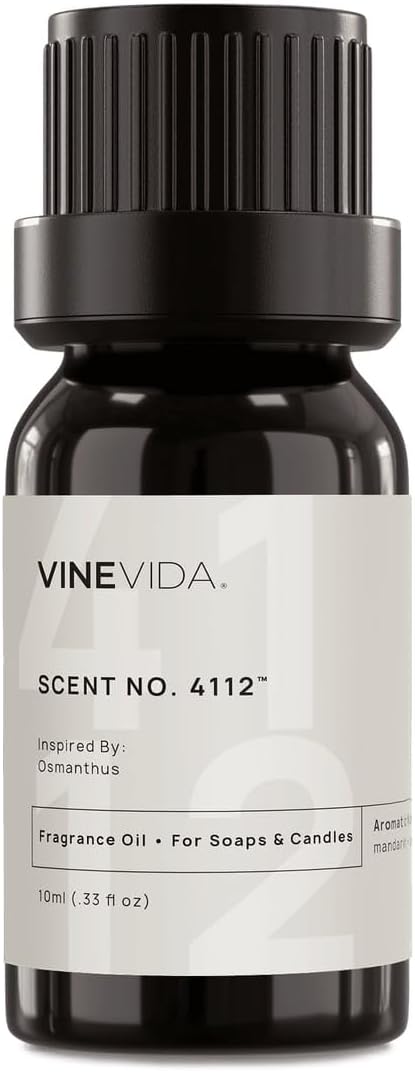 VINEVIDA [10mL] Osmanthus Fragrance Oil for Candle Making - Natural Candle Oil Scents - Soap Making Essential Oil - Made in USA