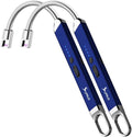 SUPRUS Rechargeable USB Arc Electric Lighetrs with Safety Switch 360° Flexible Neck Flameless Grill Long Lighters for Candle Camping Cooking (Dark Blue, 2Packs)