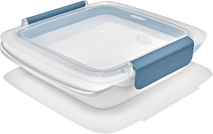 OXO Good Grips Prep & Go Slim Container, Lunch or Snack Fuss-Free on the Move, Leakproof Reusable Small Meal Food Storage and Lid, Food Containers with Lids; 1.8 Cups/0.4 L