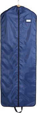 Covermates Keepsakes Garment Bag Set for Closet Storage and Travel – Breathable Suit and Dress Bags with ID Window and Carrying Handles – Heavy-Duty Hanging Wardrobe Protection Set, Blue