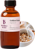 Bramble Berry Golden Oats Fragrance Oil 2 oz | Warm Cereal and Honey Scent for Soap Making, Candles, Lotion, Bath Bombs & Perfume | Skin Safe, Vegan, Paraben & Phthalate Free, DIY Craft Essential