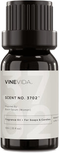 VINEVIDA [0.33 Oz] Inspired by: Black Opium (Women); Fragrance Oil for Candle Making and Soap Making - Premium Candle Scents for Soy Candles