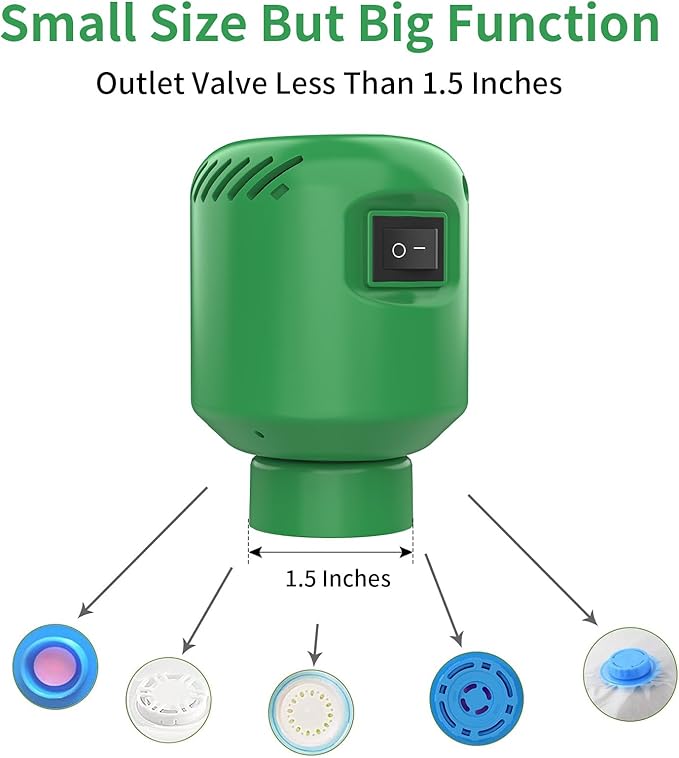 Vacuum Pump for Storage Bags Electric Pump for Vacuum Storage Bags Space Saver Bag Portable Electric Pump