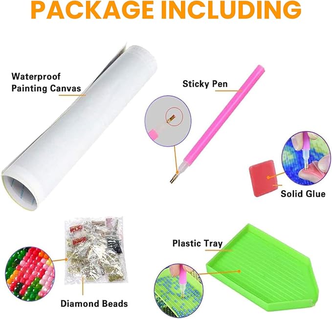 QZOTRXI Christmas Diamond Painting Kits for Adults DIY, 5D Christmas Glass Ball Diamond Art for Beginners,Round Full Drill Paintings with Diamonds Gem Art for Home Wall Decor 10x12 Inch