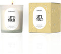Homesick Let's Toast Scented Candle – 13.75 oz in Champagne Grapes Scent, Natural Soy Wax, Non-Toxic, 80 Hour Burn Time, Organic Cotton Wick, Reusable Jar for Wedding & Engagement Gifts for Couples