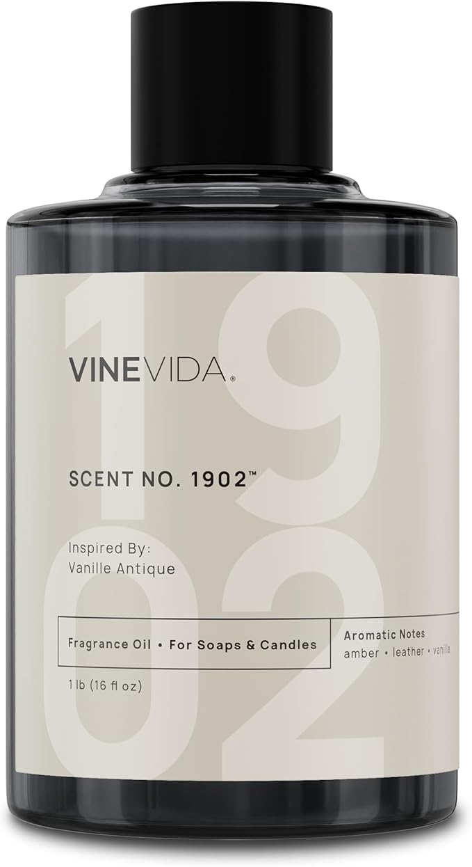 VINEVIDA [16 Oz] Inspired by: Vanille Antique; Fragrance Oil for Candle Making and Soap Making - Premium Candle Scents for Soy Candles