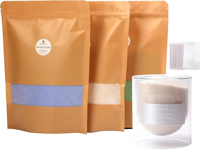 CandHeal Pearled Candle Wax Refillable,3.3Lb Scented Candle Sand with 20 Wicks,DIY Candle Making Kit