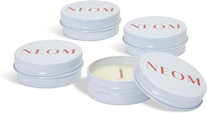 NEOM- Mini Candle Scent Discovery Set | x4 20g Mini Candles | 100% Natural Fragrance
