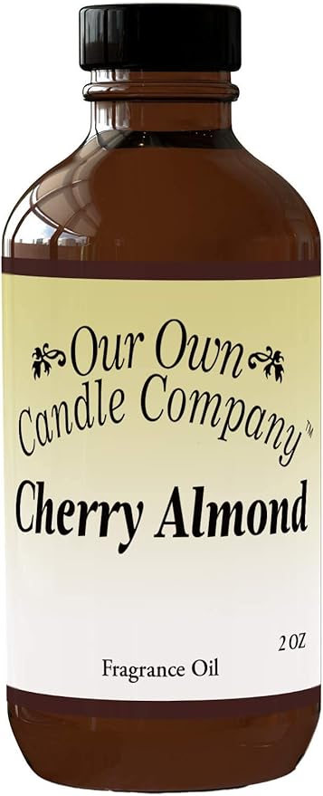 Our Own Candle Company - Cherry Almond Scented, Premium Grade Home Fragrance Oil for Diffusers (2oz)