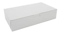 Southern Champion Tray 0967 Premium Clay Coated Kraft Paperboard White Non-Window Lock Corner Bakery Box, 10" Length x 6" Width x 2-1/4" Height (Case of 250)