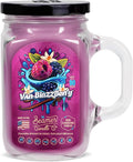 Beamer Candle Co. - Van-Blazzberry Candle – Raspberries, Vanilla & Sugar - Sweet Vanilla & Tangy Berry Scent - Odor Eliminating - High Fragrance - Large 12oz Mason Jar - 90 Hour Burn Time