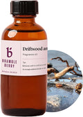 Bramble Berry Driftwood and Amber Fragrance Oil 2 oz | Woodsy Floral Scent with Musk, Rose & Sandalwood for Soap Making, Candles, Bath Bombs & Lotion | Skin Safe, Vegan, Paraben & Phthalate Free