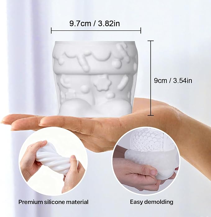 Christmas Boot Silicone Molds - Reusable Epoxy Resin Molds for Casting with Resin, Plaster, Concrete, Perfect for DIY Small Item Storage, Candle Containers & Home Decor Crafts Molds