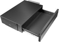 VIVO 18 inch Under Desk Slide Out Drawer, Secure Home Office Storage Organizer, Black, DESK-AC03B