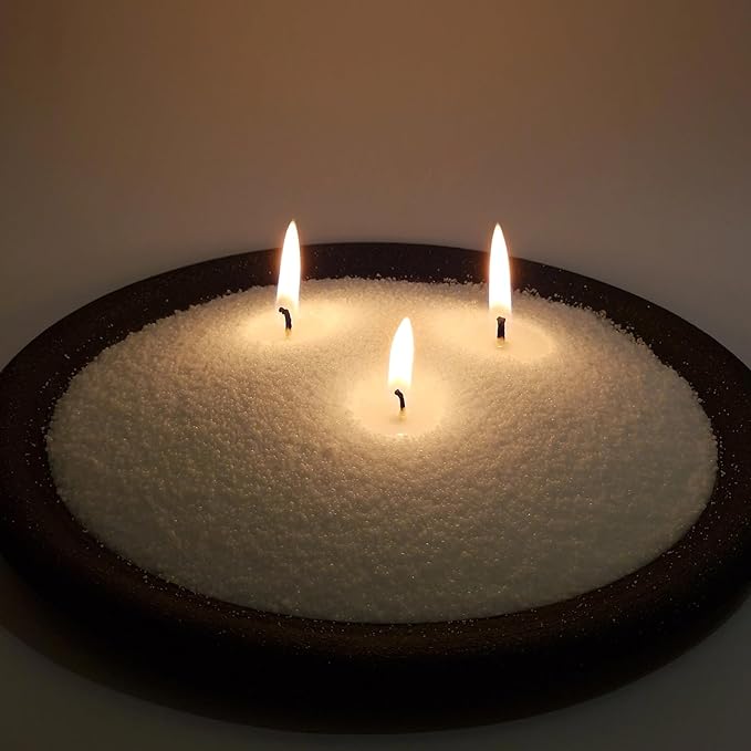 Pearled Candle Wick 2.2 Inch Black Cotton Wicks 300-Pack Premium Metal-Free & Lead-Free Candle Wicks for Candle Making