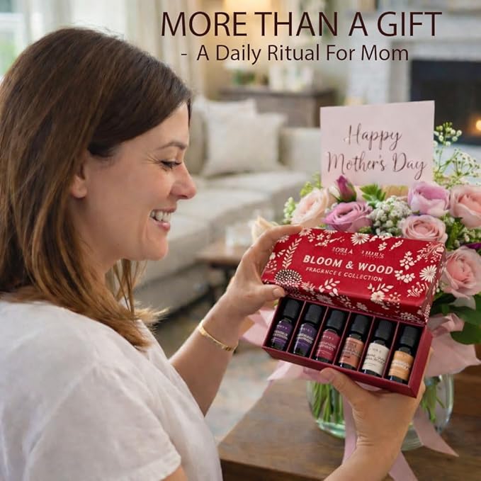 Premium Fragrance Oil Set – Highly Concentrated Scented Oils for Candle Making, Soap, Wax Melts & Home Fragrance, Long Lasting Aroma Oils Gift Set for Diffusers & DIY, Aromatherapy Mothers Day Gift