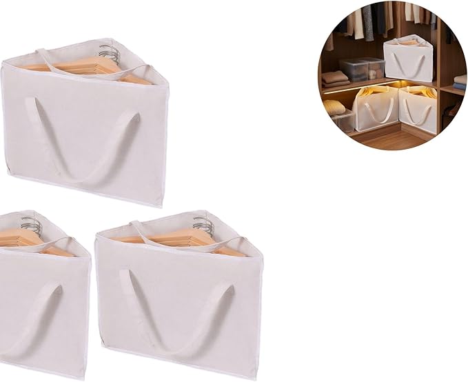 Clothes Hanger Storage Bag for Closet Organization and Portable Wardrobe Solutions