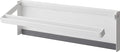 Yamazaki Industries 4943 Magnetic Kitchen Paper Holder with One Hand, White, Approx. W 12.0 x D 1.0 x H 3.7 inches (30.5 x 2.5 x 9.5 cm), Plate, Compatible with Large Types Made Overseas