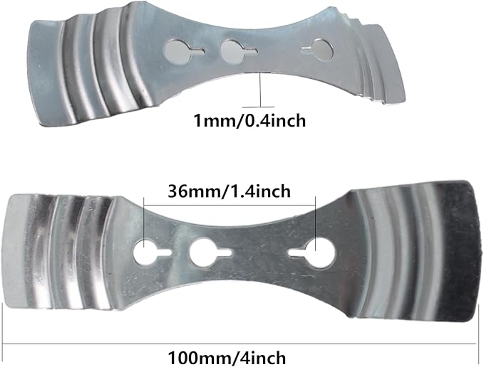 25pcs Stainless Steel Candle Wick Holders,Candle Wick Center Tool,Wick Stabilizers for Candle Making,Size 10cm/4"
