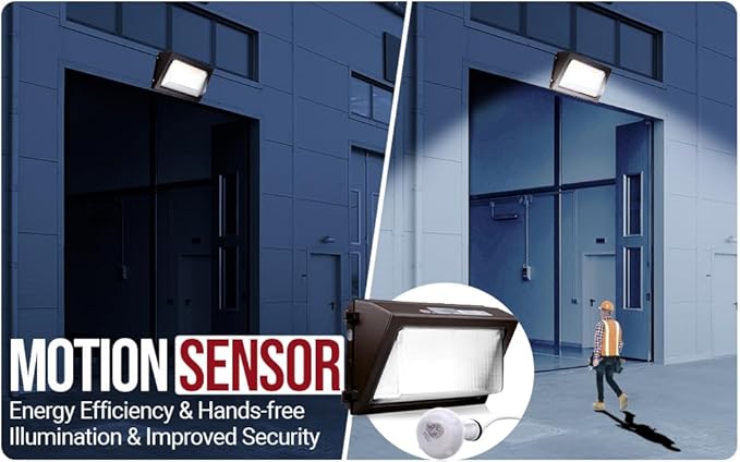 RuggedGrade 200W LED Wall Pack - Durado II Series - 26,000 Lumens - Semi Cut-Off with Photocell - 3000K Warm White - Outdoor LED Wall Light - Bronze Housing - DLC 5.1 Premium
