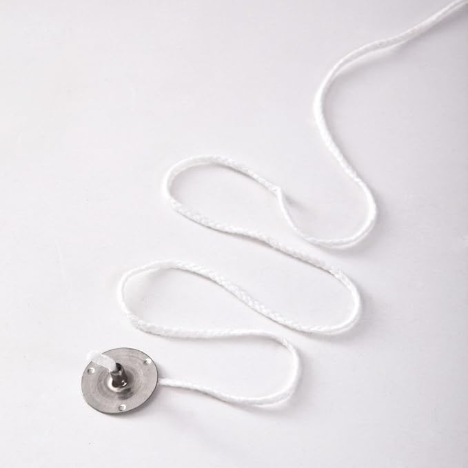 EricX Light #24PLY/FT Braided Wick: 200 Foot Spool.Candle Wicks for Candle Making,Candle DIY
