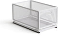 Pull Out Cabinet Organizer, Slide Out Drawers Fixed with Adhesive Nano Film, Pantry Shelves Sliding Drawer Storage Organization for Kitchen/Bathroom/Bedroom (15.7*9.4*8.3inch/40*24*21.2cm)