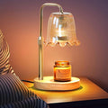 Candle Warmer Lamp with Timer Dimmable, Adjustable Height, House Warming Gifts New Home Decor, Mothers Day Birthday Gifts for Mom Women, Bedroom Decor with 2 Bulbs (Gifts for Women)