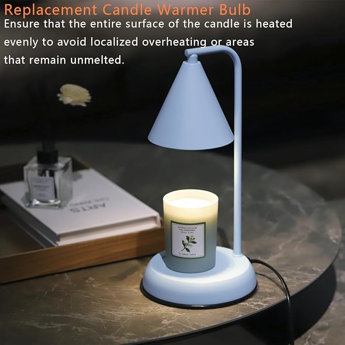 GU10 Halogen Bulb 120v 25W Halogen Light Bulbs, 2800k Warm White gu10 Dimmable for Candle Warmer, Scent Wax Burner, Fragrance Melt, Warming Bulb Pack of 6