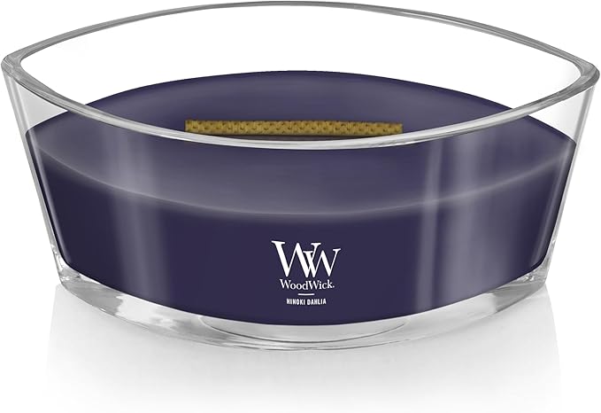 WoodWick Ellipse Candle Hinoki Dahlia 16 oz.