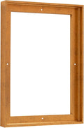 Pixy Canvas Floater Frame 10x16 for 3/4 (0.75) inch Deep Canvas Paintings/Canvas Prints/Wood Canvas Panels/Wall Art/Wall Decor/Home Decor/Artwork (Rustic Gold, 10 x 16 inch, Portrait)