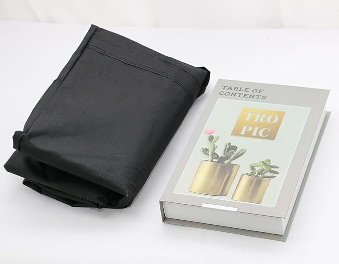 iwill CREATE PRO Pack of 3, 100L Large Size Ornament Festival Decoration Items Storage Bags, Such as Lights, Balls, Gift Wrapping, Travel Duffel Bags, Black