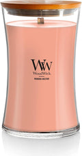 WoodWick Manuka Nectar Scented Large Hourglass Candle, Crackles as it Burns, Great for Gifting, 21oz