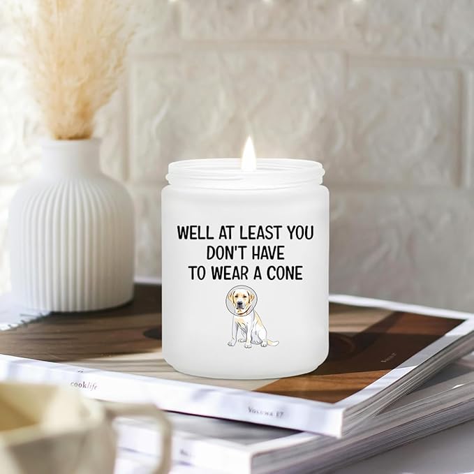 Get Well Soon Gifts for Women, Men - Funny After Surgery Recovery Encouragement Humor Sympathy Candle Gifts - Feel Better for Sick - Family Friend Coworker Thinking of You Cheer up