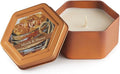 Root Candles Scented Candles in Travel Tin 24-Hour Honeycomb Traveler Handcrafted Beeswax Blend Candle, 4-Ounce, Myrrh & Honey