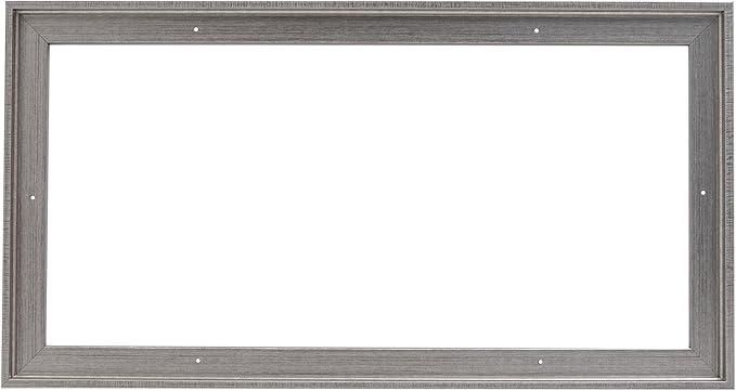 Pixy Canvas Floater Frame 48x60 for 3/4 (0.75) inch Deep Canvas Paintings/Canvas Prints/Wood Canvas Panels/Wall Art/Wall Decor/Home Decor/Artwork (Antique Silver, 48 x 60 inch, Landscape)