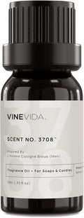 VINEVIDA [0.33 Oz] Inspired by: L'Homme Cologne Bleue (Men); Fragrance Oil for Candle Making and Soap Making - Premium Candle Scents for Soy Candles