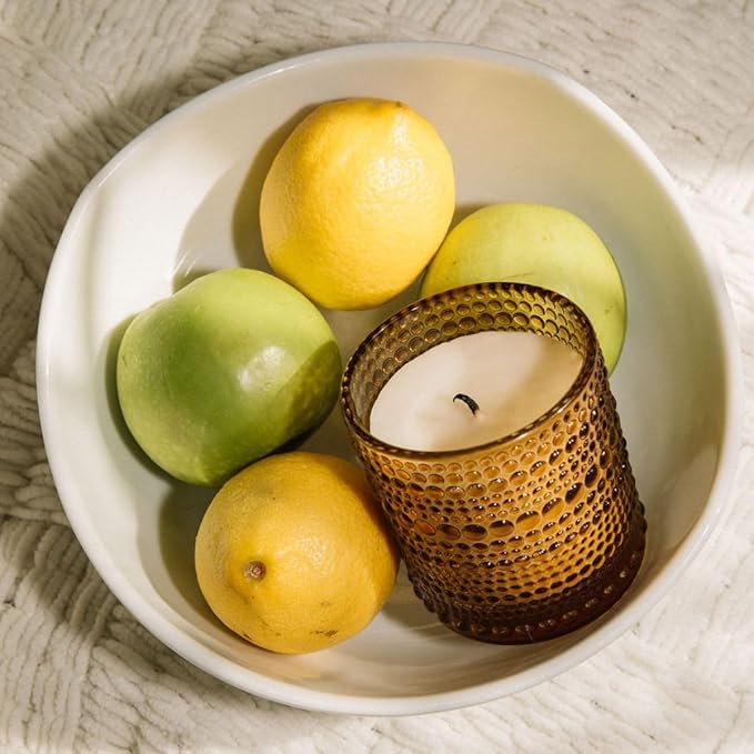 Bluecorn Aromática La Mesa Scented Candle Refill Kit – Basil, Rhubarb & Fir Needle | Clean-Burning Coconut Wax | Non-Toxic Fragrance | 100% Compostable Pouch | DIY Candle Refill | Made in USA