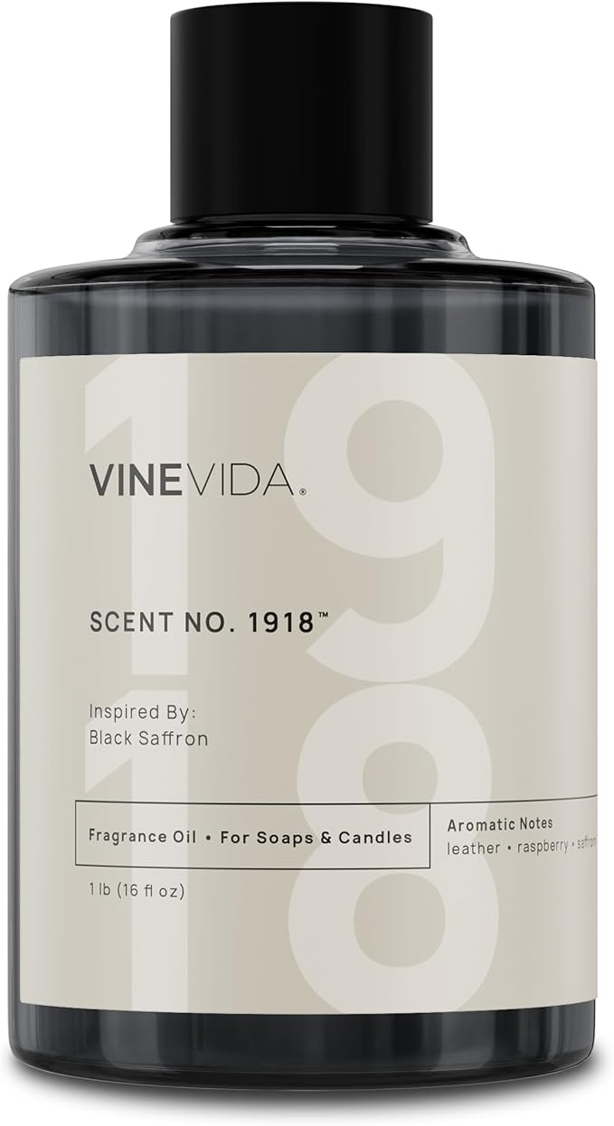 VINEVIDA [16 Oz] Inspired by: Black Saffron; Fragrance Oil for Candle Making and Soap Making - Premium Candle Scents for Soy Candles