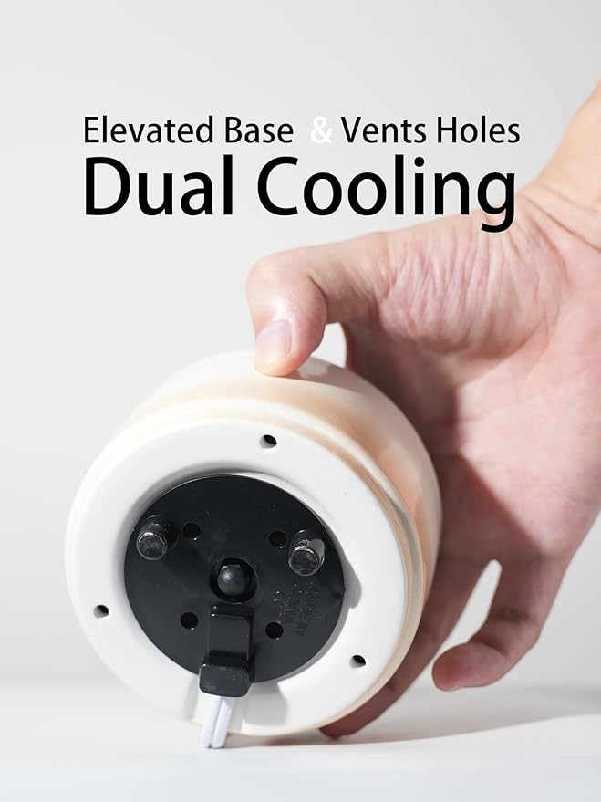 Ceramic Electric Wax Melt Warmer & Cube Oil Melter Cute Small Warmers Aromatherapy for Home Decorative Burner Melts Scented Candle Tart Scent Warm Fragrance (Mist Orange)