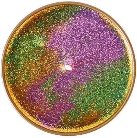 Positive Vibez Only King Cake Candle Scented Soy Candle, 5 Ounce Travel Tin, Single Wick Candle, 25 Hours of Burn Time, Gift