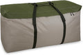 Rachmi Cushion Storage Bag (152 Gal) 60 Inch with Zipper & Padded Handle, Outdoor Oversized Heavy Duty 600D Water-resistant Moving Bag, (60"Wx20"Dx29"H, Extra Large)