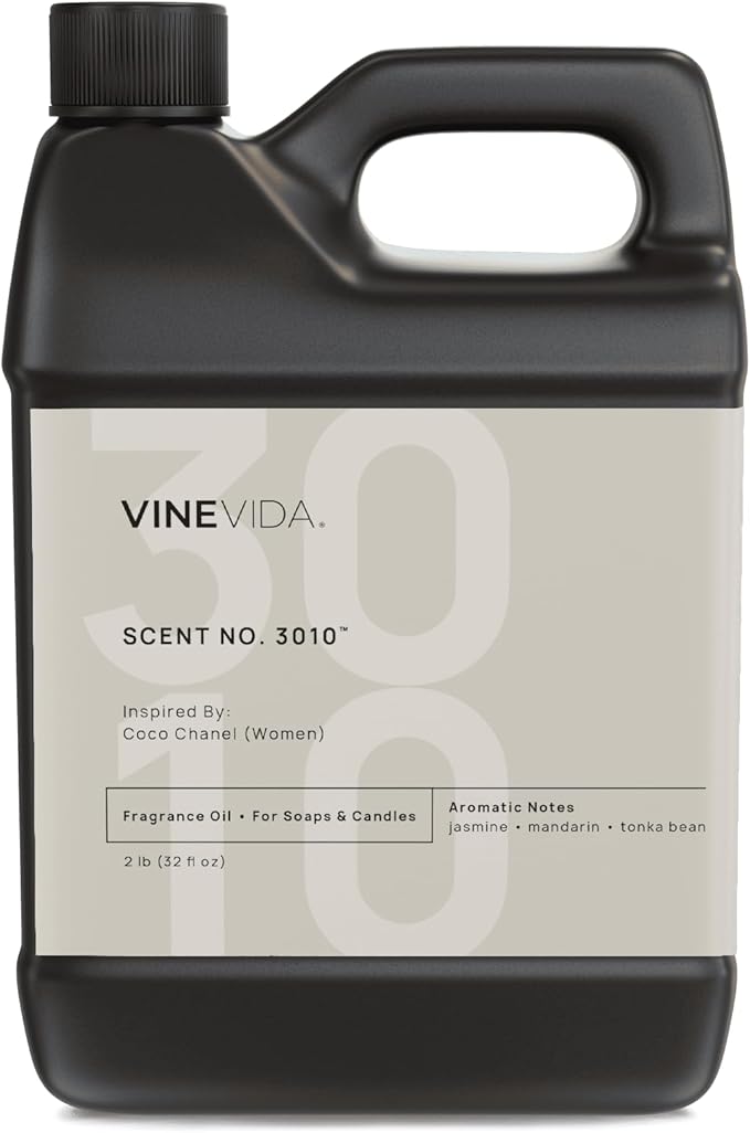 VINEVIDA Scent NO. 3010 Fragrance Oil - 32oz (2lbs) - Inspired by: Coco (Women); Candle Fragrance Oil for Soy Candles - Soap Making Scents