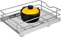 Pull Out Cabinet Organizer, (20½"W x 20" D), Soft Close Pull Out Cabient Drawer, Slide Out Cabient Organizer for pot and pan Kitchen Base Cabinet, Pantry Organization, Bathroom, Wire Basket