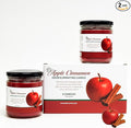 Candle Set Apple Cinnamon Odor Eliminating – 2 Pack 12 oz Soy Wax Candles for Home – Long-Lasting Clean Burn Aromatherapy Candles for Bedroom, Living Room, Bathroom & Office