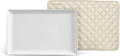 Covermates Keepsakes Quilted Dish Dividers – Set of Padded Plate Protectors for China & Dinnerware Storage, Scratch Protection, Machine Washable, Cream
