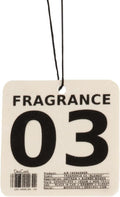 DedCool Air Freshener | Fragrance 03 | Hanging Odor Eliminator for Cars, Closets & Drawers | Juniper Berries, Pomelo & Saffron | Long-Lasting Essential Oil Infused Scent | Non-Toxic